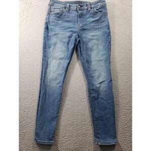True Religion Jeans Women's 31 Blue Denim Jennie Curvy Skinny Stretch 31x29